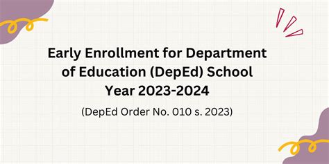 cut off for kinder 2024|Early Registration for School Year 2024.